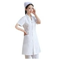 thumbnail image 2 of Kokovifyves Sports and Outdoors under $15 Unisex Healthcare Tunic Maid Nurses Carers Therapist Uniform, 2 of 6