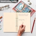 thumbnail image 4 of FORMRS 1-Subject Spiral Notebook 8" x 5" College Ruled 60 Refillable Sheet A5 Hard Cover, 2 Pack, Pink Boat, 4 of 7