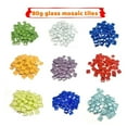 thumbnail image 3 of 90pcs (Approx. 80g/2.82oz) 1cm Square Glass Mosaic Tiles DIY Mosaic Craft Materials for Fun Handmade Glass Mosaic Stones, 3 of 7