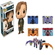 Movies -Remus Lupin Toy+ Transformers Micromaster WFC-GS10 1.5-inch Soundwave Spy Patrol 3rd Unit 4-Pack, Pack of 2