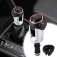 thumbnail image 2 of Unique Bargains Vehicle Gear Shift Knob Manual Stick Shift Knob Black ABS 5 Speed for VW MK5 MK6 MK7 for VW Scirocco Jetta EOS, 2 of 6