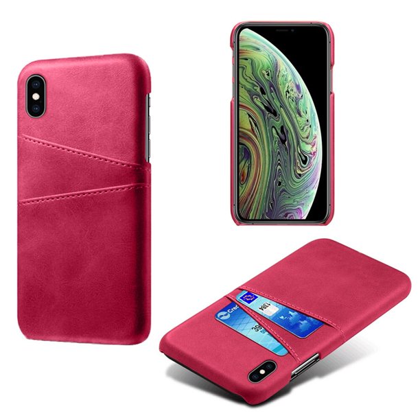 Para iPhone 14 Pro 13 Pro MAX 12 min 11 Funda de cuero con tarjetero para teléfono 7 8 Plus 6 6s X XR Funda de cuero PU para iPhone XS MAX 5 SE Tan Jianjun unisex