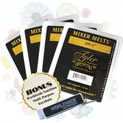 Tyler Candle Company Wax Mixer Melts - Diva Scent - Pack of 4, 1.9 oz