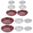 thumbnail image 1 of WASHWEPE 12Ud Plant Saucer De Plástico Color Café Para Interiores Para Macetas Y Drenaje, 1 of 6