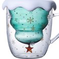 thumbnail image 2 of Navidad Doble Pared 400 Ml Copo Nieve Con Asa (con Tapa), 2 of 9