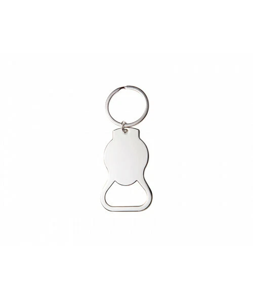 Frog Pattern Design Custom Round Metal Bottle Opener Keychain Key Ring Gift New