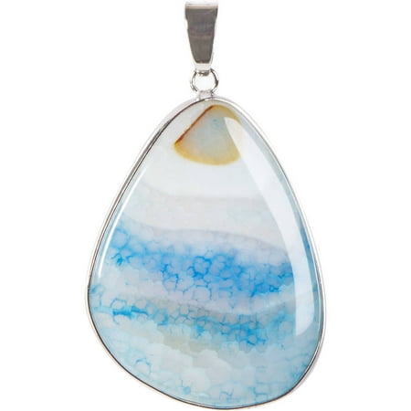 - Darice Turquoise Stone Pendant, 1 Each