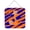 Blue And Orange, variant on Carolines Treasures  Letter J Initial Tiger Stripe Blue And Orange Aluminium Metal Wall Or Door Hanging Prints