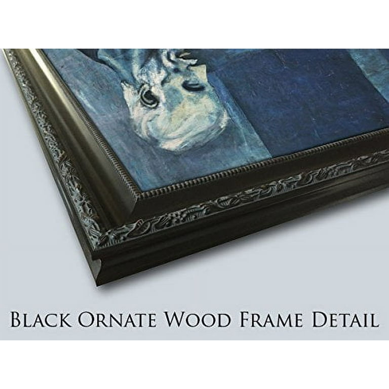 FrameToWall - Blown Away 2x Matted 40x28 Large Black Ornate Framed Art Print  by Steve Steigman 