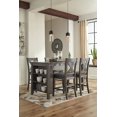 thumbnail image 6 of Caitbrook Rustic 24.63" Counter Height Upholstered Barstool, 2 Count, Gray, 6 of 6