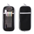 thumbnail image 1 of Grid Mesh Pen Estuche Para Lápices Maquillaje Bolsa De Color Bolsa De Cosméticos Multiusos Para La Escuela Adolescentes Niñas Estuche Transparente Para Bolígrafos Bolsa De Papelería Para Adluts Scienceny EL017743-05, 1 of 5