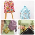 thumbnail image 3 of Tzdxfgl Reusable Shopping Bags with Handle 10 pack, Large Foldable Waterproof Grocery Tote Bags, Multicolor, 3 of 12