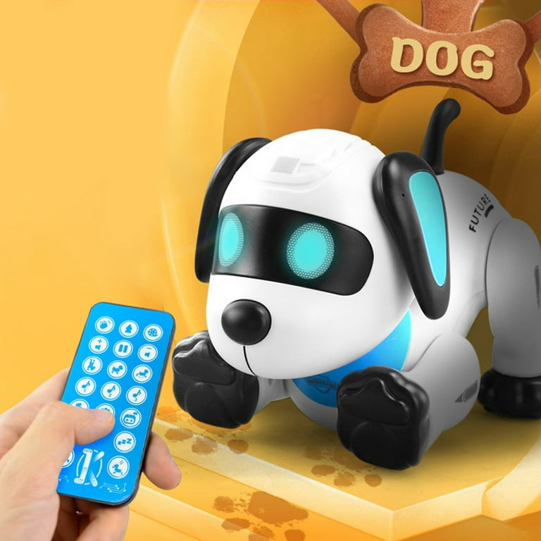 Smart Robot Dog Toy Led Rechargeable Touch Voice Control Interactive Puppy  Robot