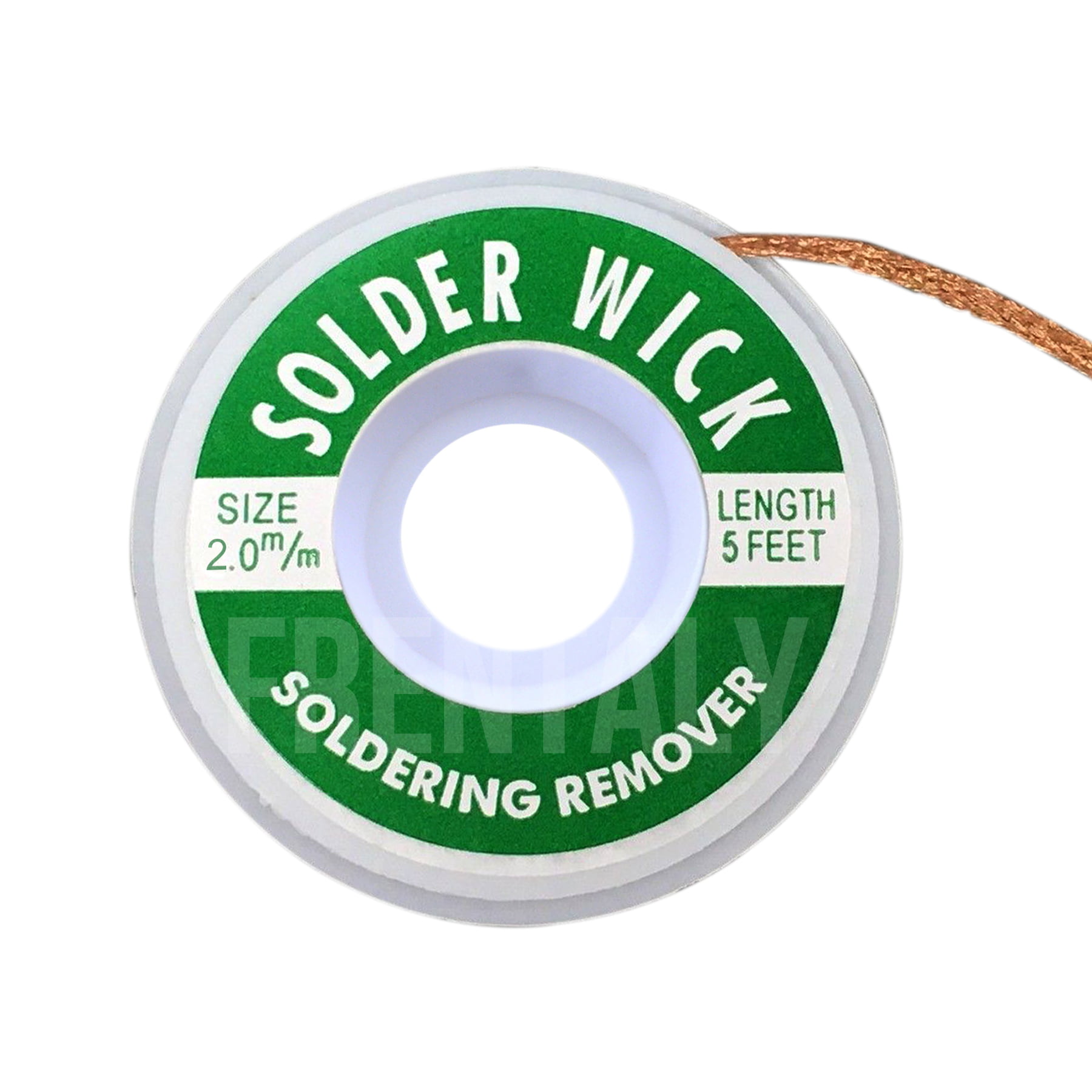 5PCS 5ft 2.0mm Desoldering Braid Solder Remover Sucker Flux Wick Cable Wire *DC 