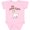 AD-Pink, variant on Inktastic No Prob Llama Cute Llama Boys or Girls Baby Bodysuit