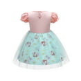 thumbnail image 3 of QEFJNO 1-6T Toddler Kids Girls Princess Dress Up Clothes Baby Girls Formal Birthday Halloween Christmas Tulle Dresses, 3 of 10