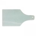 thumbnail image 1 of Abstract Cutting Board, Diagonal Dotted Squares and Polka Dots Simplistic Classic Illustration, Decorative Tempered Glass Cutting and Serving Board, in 3 Sizes, by Ambesonne, 1 of 2