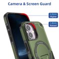 thumbnail image 6 of TYJKeJi Case with Holder Stander Kickstand Drop Resistant Shockproof Case For iPhone 16 (6.1inch), 6 of 7