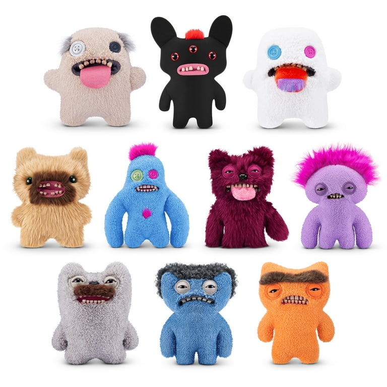 Fuggler Hairy Fuggs 9 inch (Reeko - Mohawk ) Soft Plush