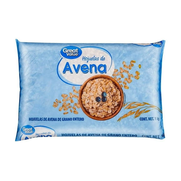 Hojuelas de avena Great Value 1 kg