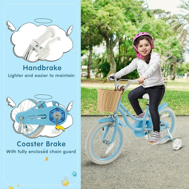 Gymax 16'' Retro Style Kids Bike Bicycle w/ Height Adjustable
