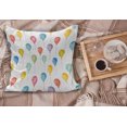 thumbnail image 2 of Colorful Fluffy Throw Pillow Cushion Cover, Colorful Balloons Birthday Party Theme Celebration Festival Surprise Event Pattern, Decorative Square Pillow Case, 40" x 40", Multicolor, by Ambesonne, 2 of 5