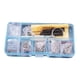 thumbnail image 1 of Kits de reparación de gafas, mantenimiento de gafas, almohadillas para la nariz, repuestos con caja de tornillos para la mayoría de las gafas, 1 of 9
