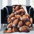 thumbnail image 2 of Football Blanket for Women Men, Cool Football Themed Design Printed Throw Blankets for Teens Adults Lap, Chair Sofa, Warm Soft Cozy Blanket, 50"x 60", 2 of 6
