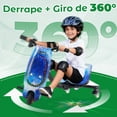 thumbnail image 4 of Triciclo Eléctrico Montable Honey Whale 008B Azul, 4 of 7