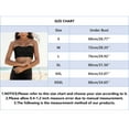 thumbnail image 3 of PEASKJP Womens Seamless Wire Free No Pad Wirefree Anti-slip Push Up Strapless Bra Black M, 3 of 5
