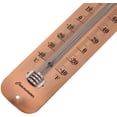 thumbnail image 3 of TERMOFLY Termómetro meteorológico interior/exterior de acero premium de 12 pulgadas, impermeable, decorativo, 3 of 7