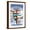 Brown Frame, variant on Art.com Copper Mountain, Colorado - Ski Signpost Art Print by Lantern Press, Black Frame Wall Art, 17" x 23"