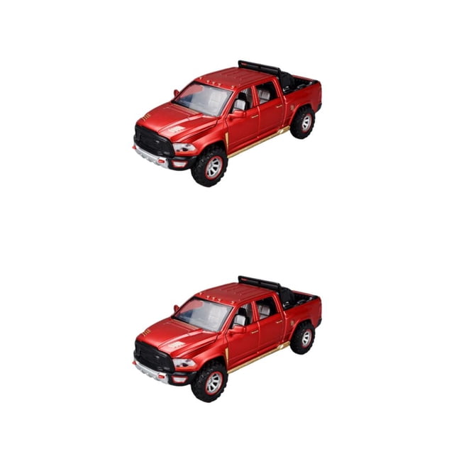 Vogacara Juguete de modelo de coche de aleación de 2 uds., seguro y no tóxico, protección del medio ambiente, pastilla de pintura, sonido Type1 NO1