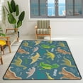 thumbnail image 3 of Coolnut Area Rug 60x39 inch, Cute Cartoon Dinosaurs Doodles Nursery Rug Floor Mat Kids Playing Mat for Living Room Bedroom, 3 of 6