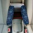 thumbnail image 4 of Yuyamidu Sea Turtle Seat Arm Rest Cover for Most Cars Trucks SUVs Accessories 1 Pair Blue Car Seat Armrest Covers Replacement Soft Car Armrest Decorative Accessories, 4 of 7