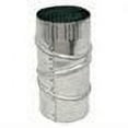 thumbnail image 2 of Gray Metal 5-30-302 5 in. 30 Gauge Adjustable Stove Pipe Elbow, 2 of 2