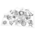 thumbnail image 4 of 12Pcs Heat Shrink Sheets Christmas Set Small Patterned DIY HandMade Accessories, 4 of 11