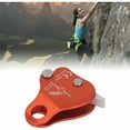 thumbnail image 3 of Bloqueador de cuerda de escalada de aleación de aluminio con autobloqueo de 8-13 mm, para escalada al aire libre y montañismo, color naranja., 3 of 5