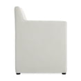 thumbnail image 4 of Manhattan Comfort Anna 19.69" Square Faux Leather Dining Armchair in Stone, 4 of 11