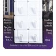 thumbnail image 3 of Magic Mounts Mini Hooks 3705 Self Sticking Heavy Duty 1 X 1 inch 8 Hooks White, 3-Pack, 3 of 4