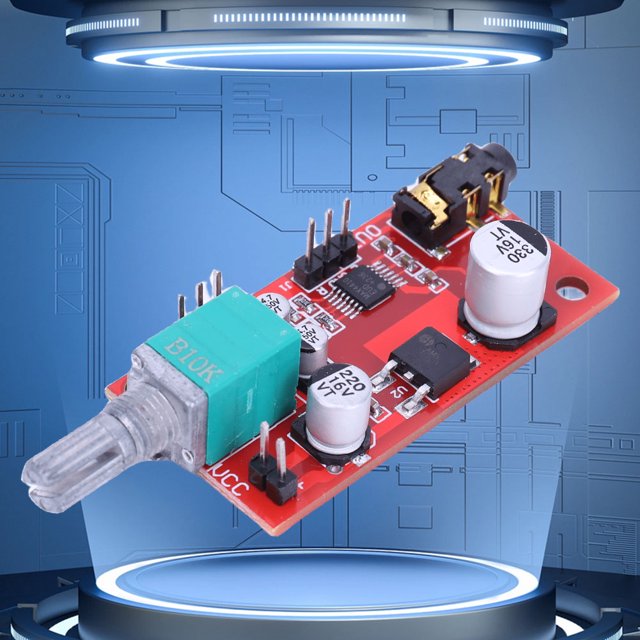 Placa amplificadora de auriculares MAX4410, placa preamplificadora Mini Amp de baja potencia