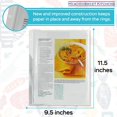 thumbnail image 3 of Meadowsweet Kitchens Plastic Full Recipe Page Protectors for 3 Ring Binder, 3 of 7