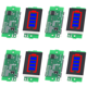 thumbnail image 1 of Módulo Indicador Capacidad Batería Litio 1/2/3/4/6/7/8S Pantalla LED () Azul, 1 of 3