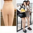 thumbnail image 4 of Medias con forro polar para mujer, medias térmicas para invierno, leggings cálidos, panty de piel polar, medias negras con efecto térmico, calcetines para mujer, 4 of 5