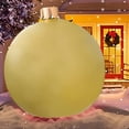 thumbnail image 4 of Chmadoxn Christmas Inflatable Balls Yard Decorations, 24 Inch Giant PVC Inflatable Christmas Decorated Ball Ornaments, Outdoor Large Xmas Blow Ball Decorations for Outside Holiday Yard Decorations, 4 of 5