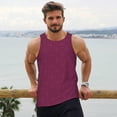 thumbnail image 6 of Daiia Small Stars Printed Men's Quick Dry Fit Muscle Tank Top Slim-Fit Tank Workout Tank Top Lightweight Sports Tank Top-4X-Large, 6 of 7