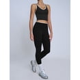 thumbnail image 7 of IBTOM CASTLE Womens Color Block Workout Sets Racerback Tank Top High Waist Leggings Gym Set Yoga Pilates Outfits M Black, 7 of 7