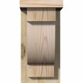 thumbnail image 2 of 6"W x 8"D x 12"H Alpine Rough Sawn Corbel w/Backplate, Douglas Fir, 2 of 9