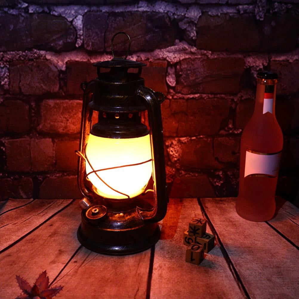 Lanterne Ouragan LED Scoutisme – Bleu Foncé, Avec Variateur Et Poignée, 7.5 X 6 Pouces