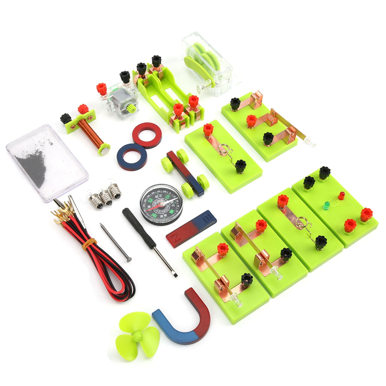 Henmomu Electricity Learning Kit Hand Crank Generator For